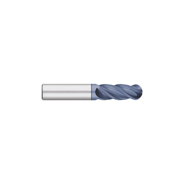 Kodiak Cutting Tools 1/8 VI Pro 4 Flute Carbide Endmill Ball ALCRO-MAX Coated 5557778 - main